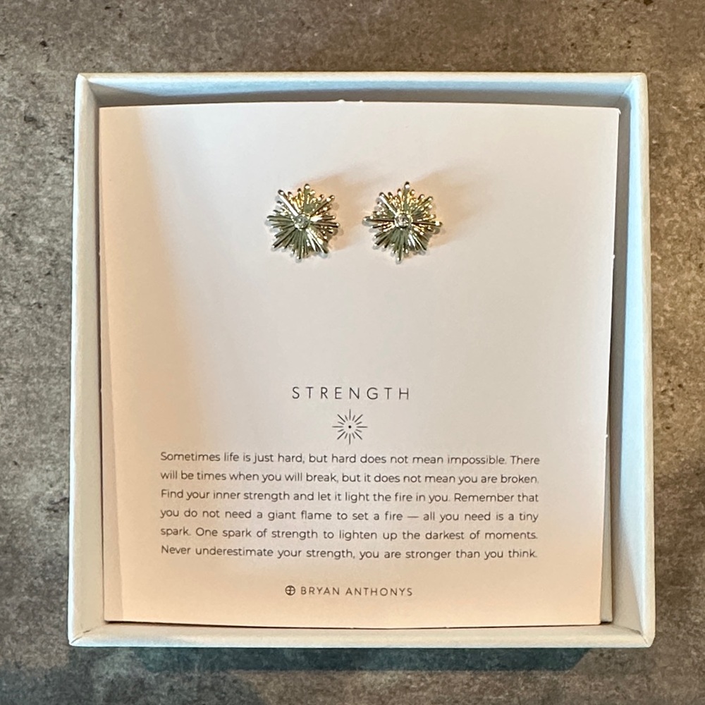 Gold Earrings by Bryan Anthonys
